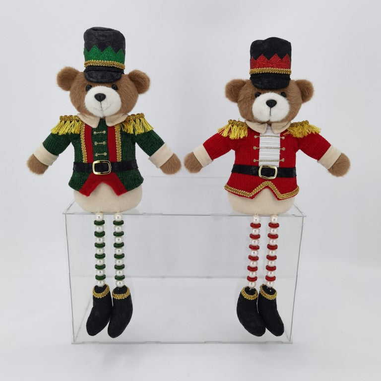 Christmas Soldier Teddy Bear