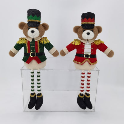 Christmas Soldier Teddy Bear