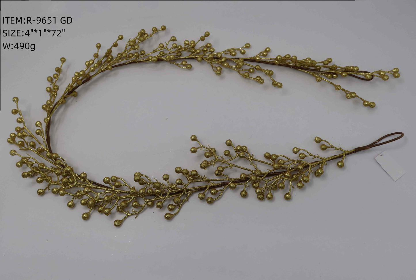 Artificial Sparkly Berry Garland