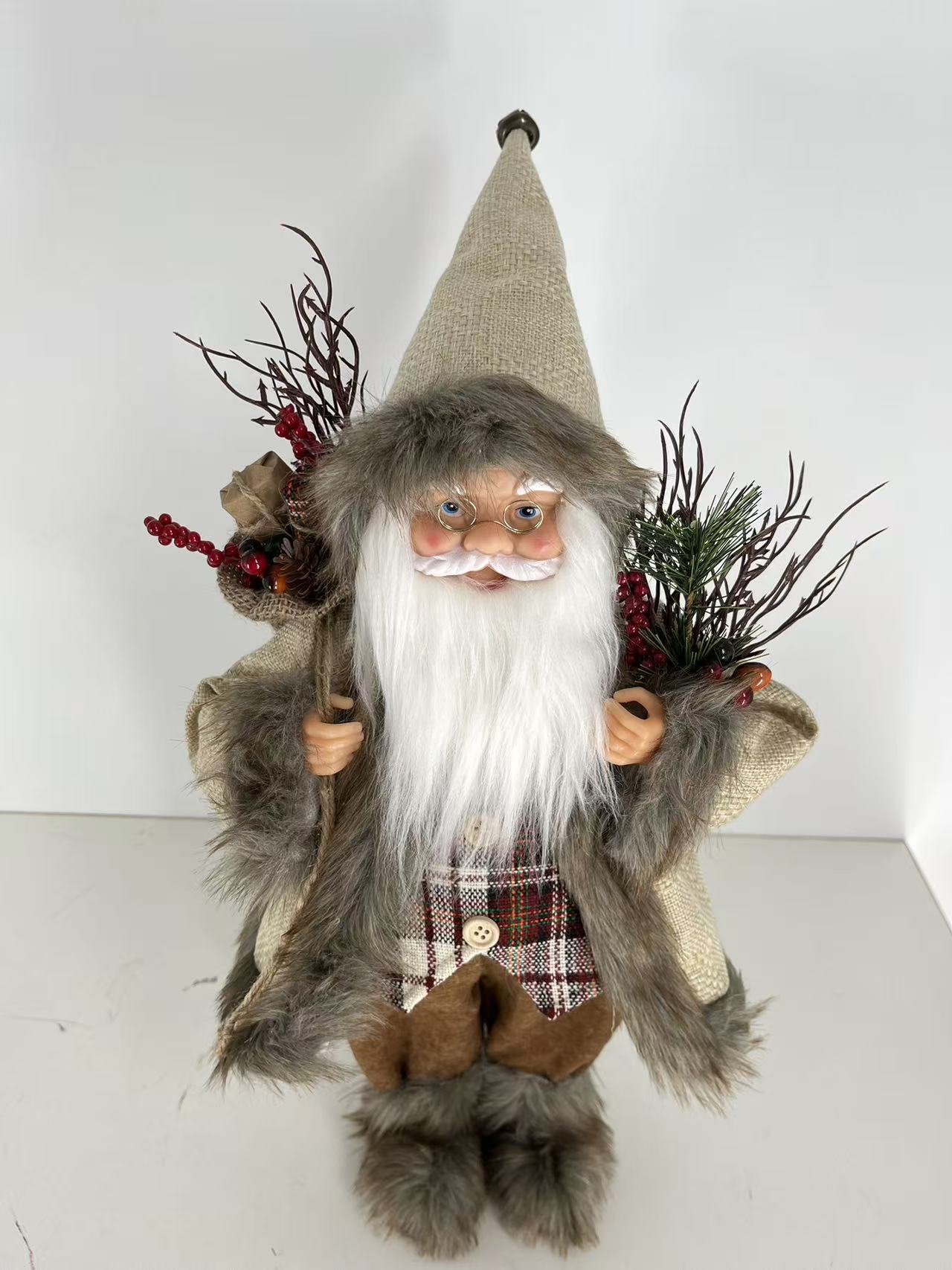 Santa Claus with Linen Clothes