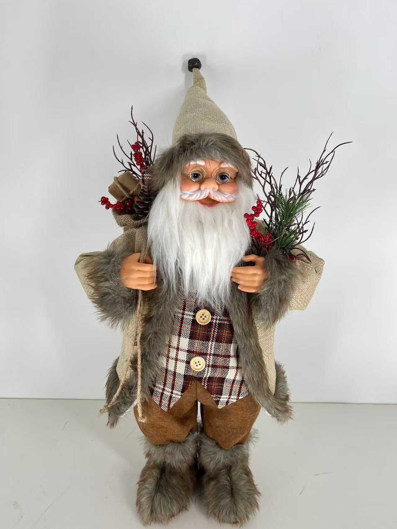 Santa Claus with Linen Clothes