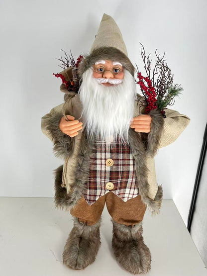 Santa Claus with Linen Clothes