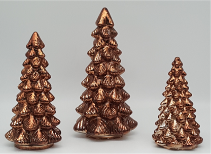 Glass Christmas Tree with LED Lights