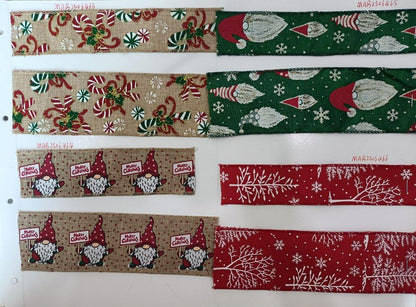 Christmas Themed wired ribbon