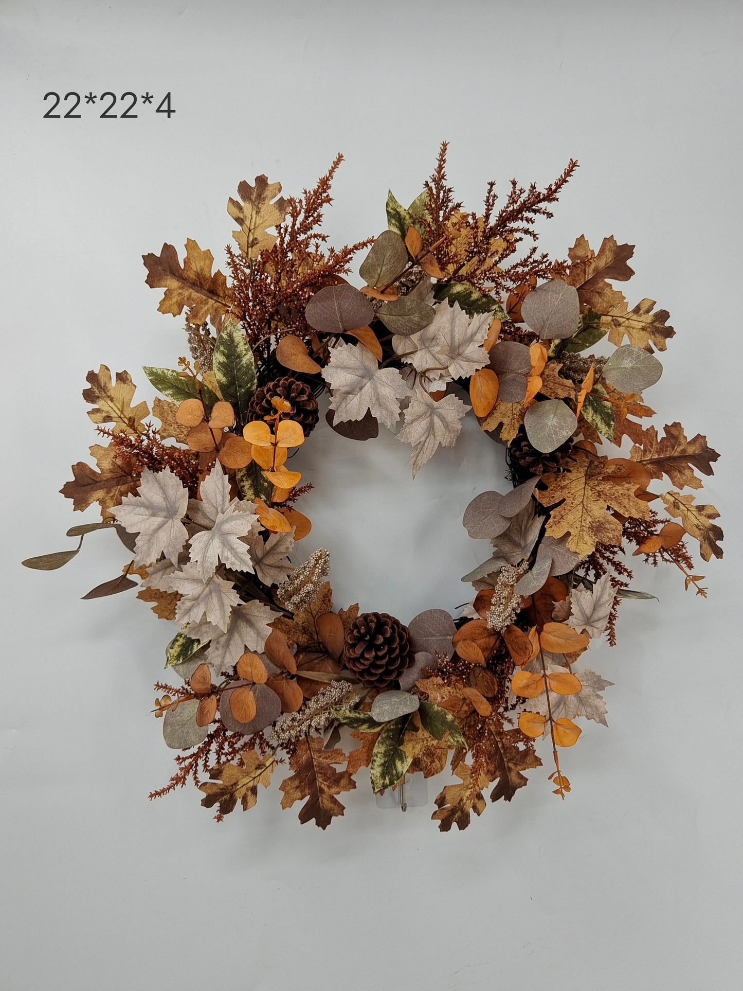 Autumn Harvest Hydrangea Wreath
