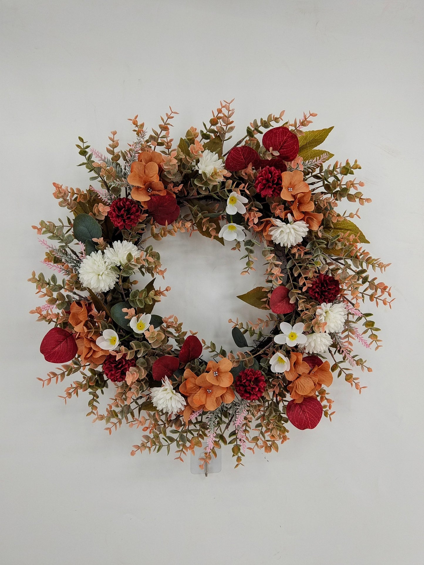 Autumn Harvest Hydrangea Wreath