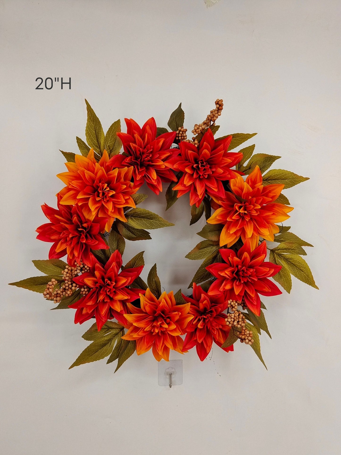 Autumn Harvest Hydrangea Wreath