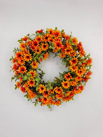 Autumn Harvest Hydrangea Wreath