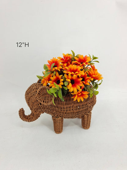 Artificial Autumn Flower Centerpiece