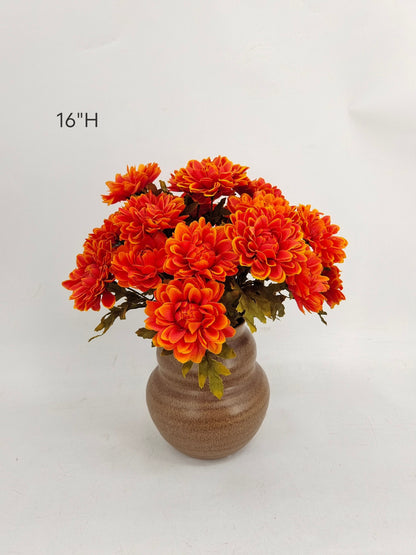 Artificial Autumn Flower Centerpiece