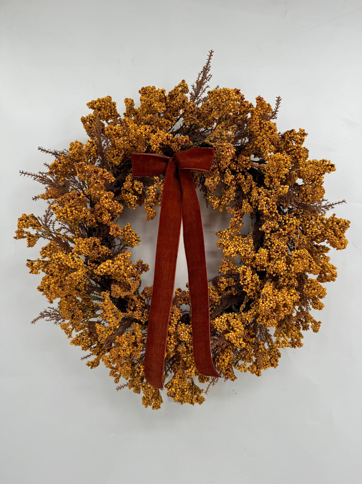 Autumn Harvest Hydrangea Wreath