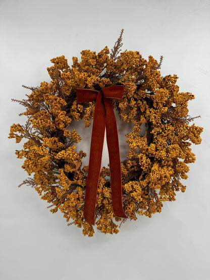 Autumn Harvest Hydrangea Wreath