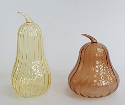 Glass Fruit Decorations