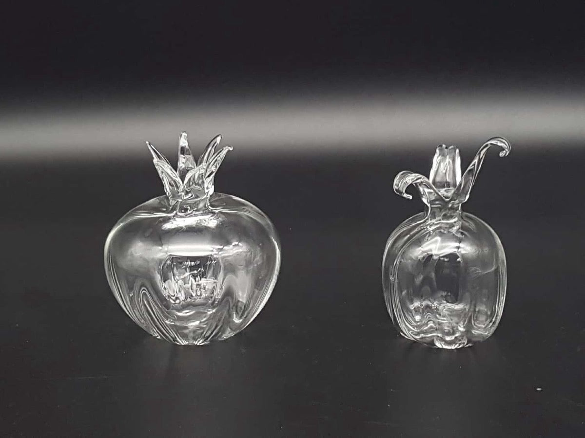 Glass Fruit Decorations