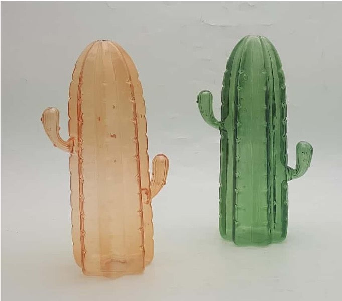 Cactus-shaped Glass Vase