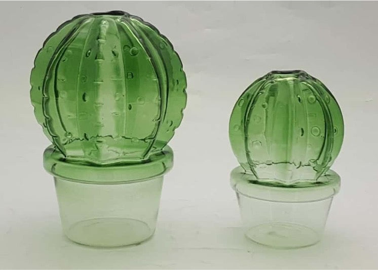 Cactus-shaped Glass Vase