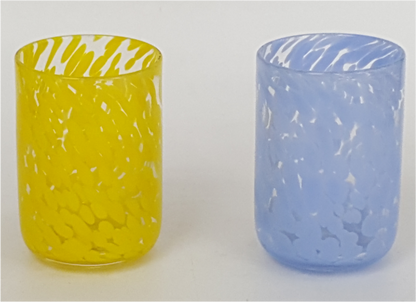 Dappled Glass Tumblers