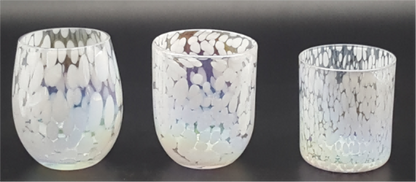 Dappled Glass Tumblers