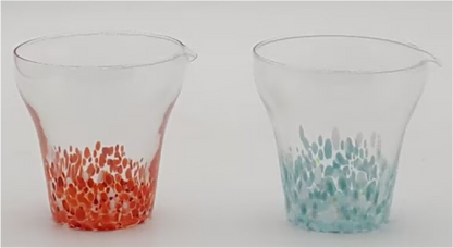 Dappled Glass Tumblers