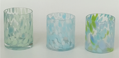 Dappled Glass Tumblers
