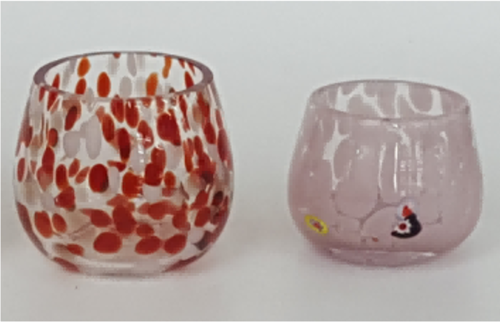 Dappled Glass Tumblers