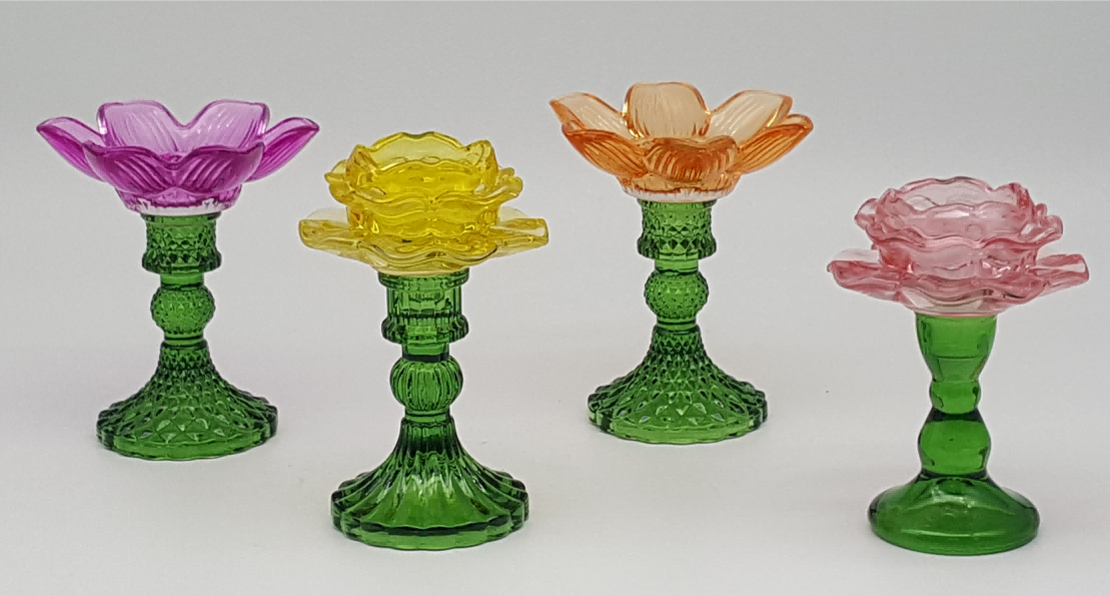 Floral Shape Candle Holder