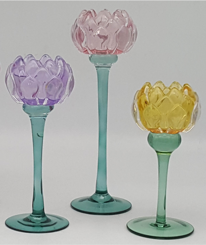 Floral Shape Candle Holder