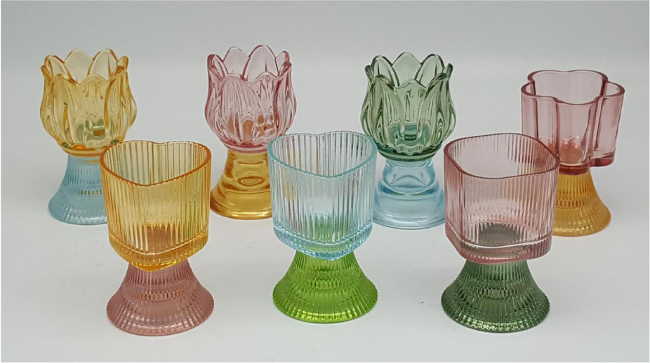 Floral Shape Candle Holder