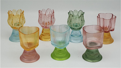 Floral Shape Candle Holder