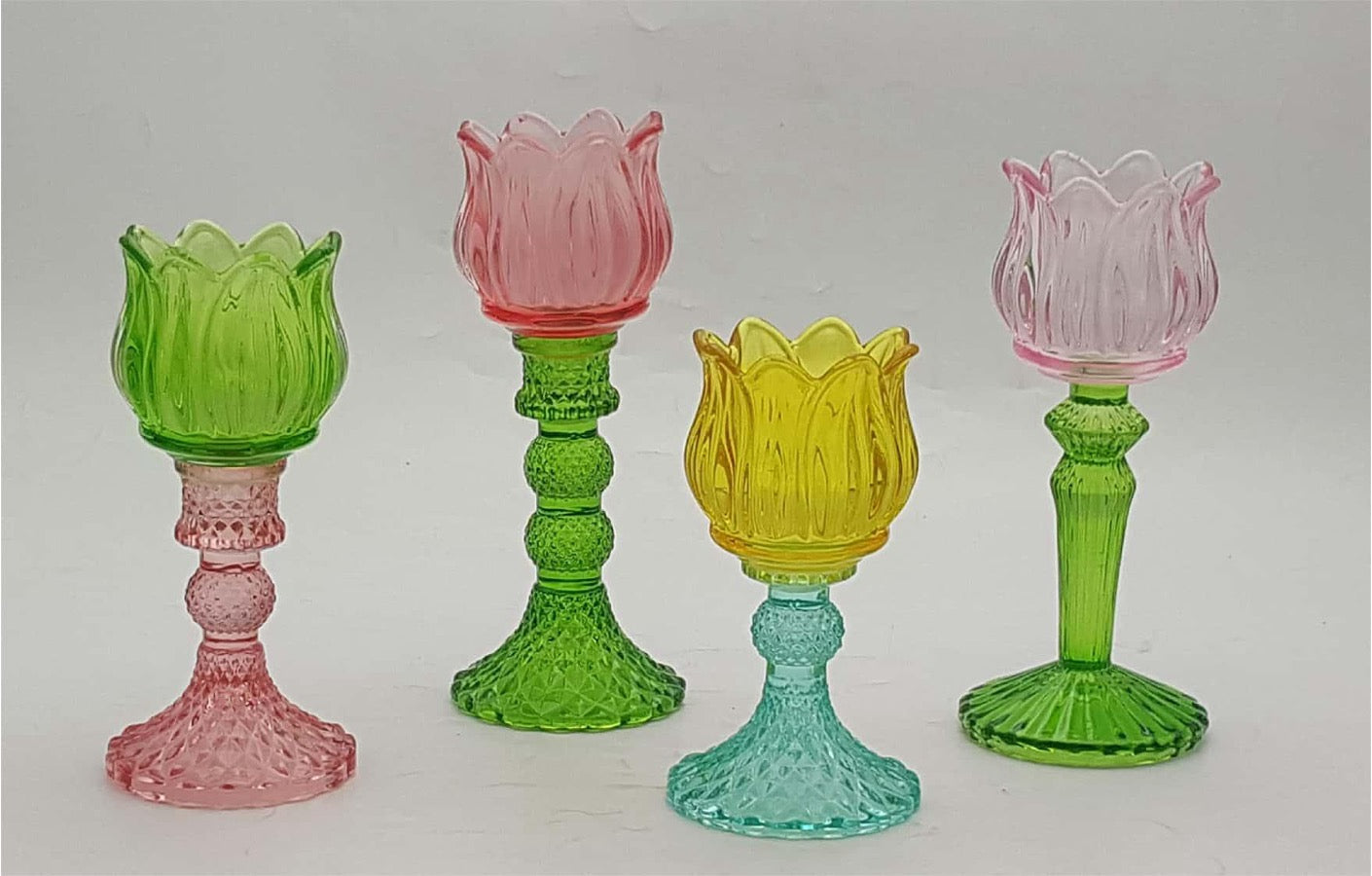 Floral Shape Candle Holder