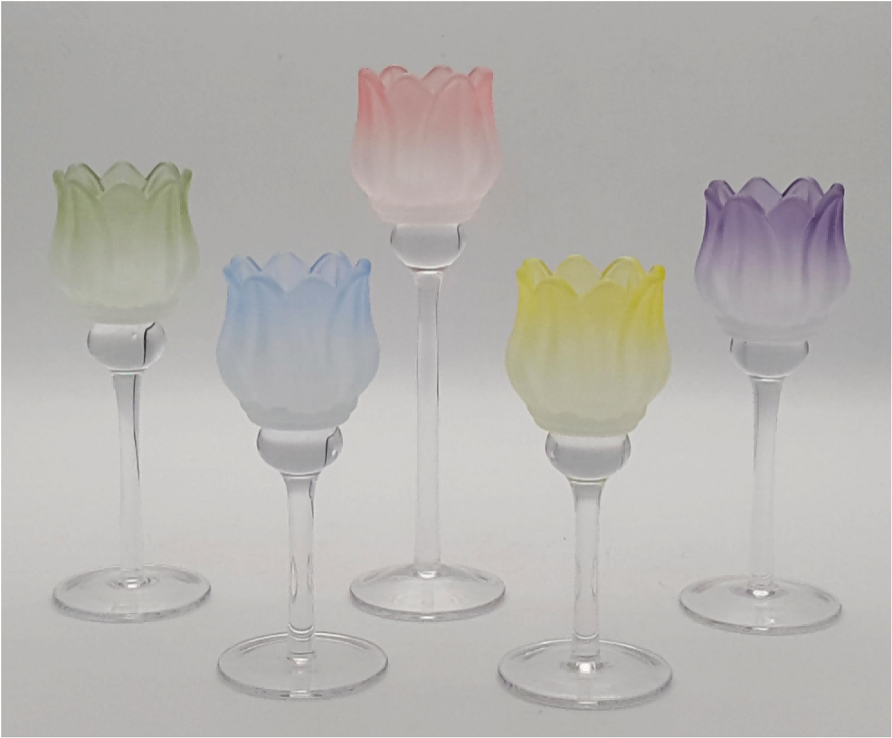 Floral Shape Candle Holder