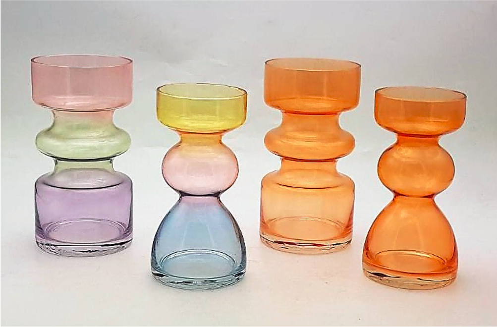 Colorful Glass Vase