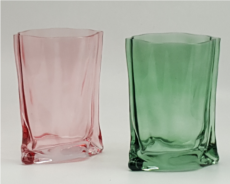 Colorful Glass Vase