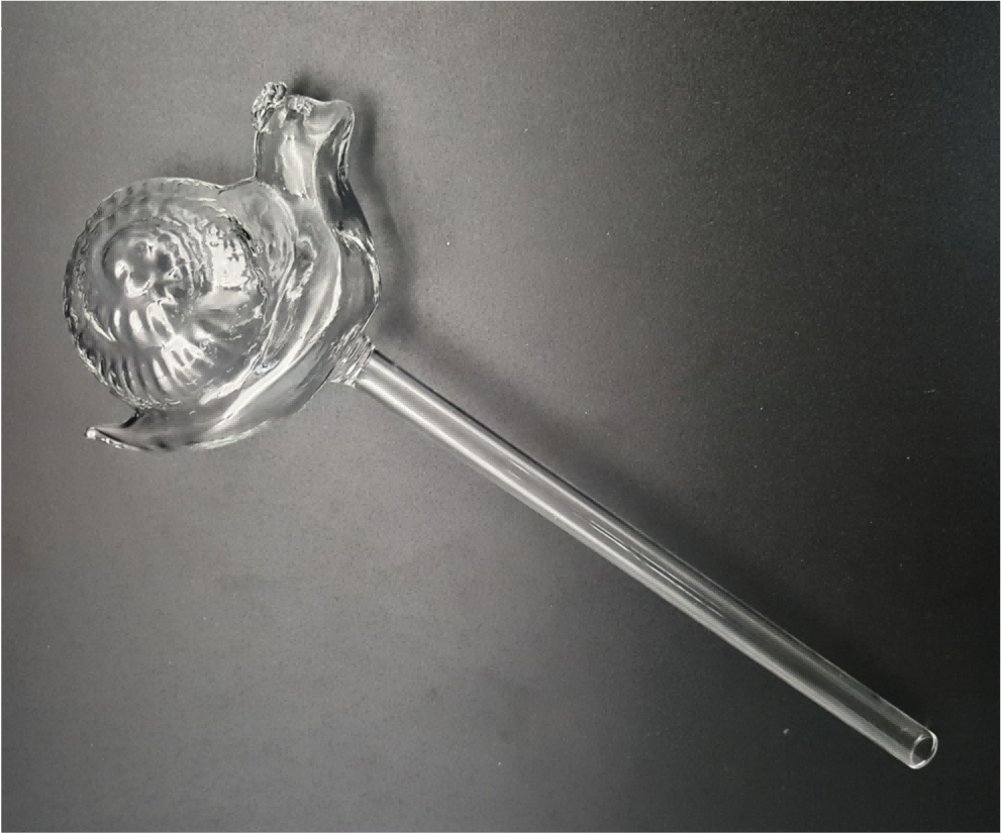 Snail-shaped Glass Self-watering Globes