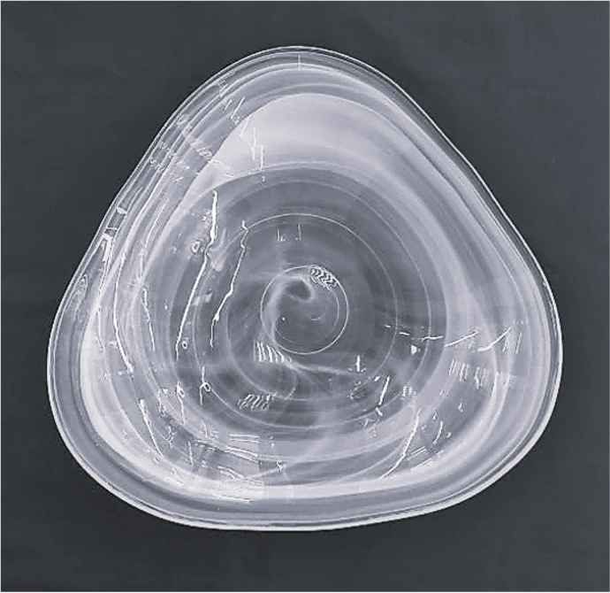 Colored Alabaster Glass Plate and Bowl