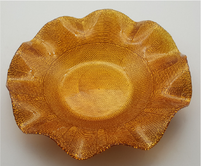 Waffle Glass Bowls