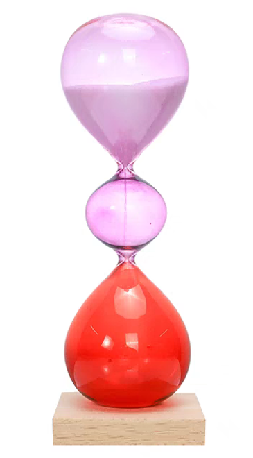 Multi-colored Hourglass