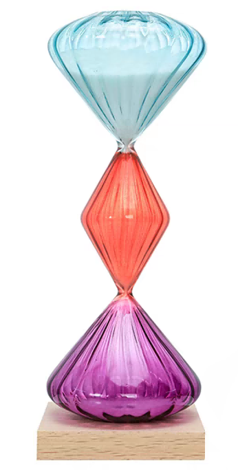 Multi-colored Hourglass