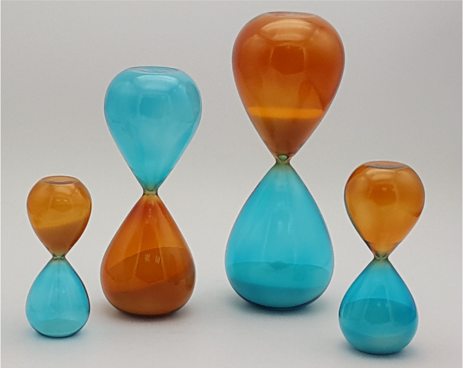 Multi-colored Hourglass