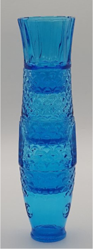 Machine Made Clear Glass Vase