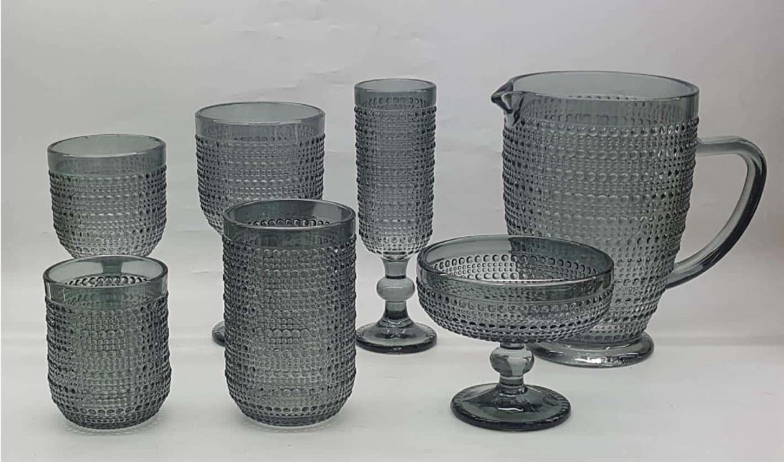 Colored Machine Made Drinking Glass