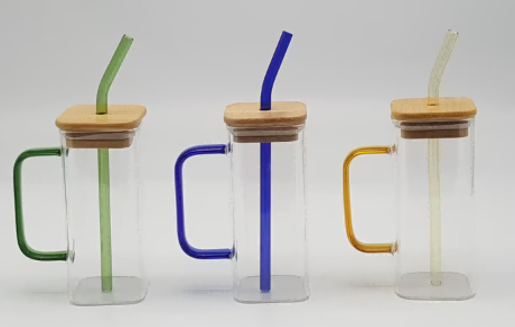 Mug Tumbler with Wooden Lid