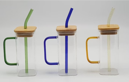 Mug Tumbler with Wooden Lid