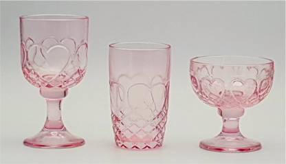 Heart-shaped Glassware Set