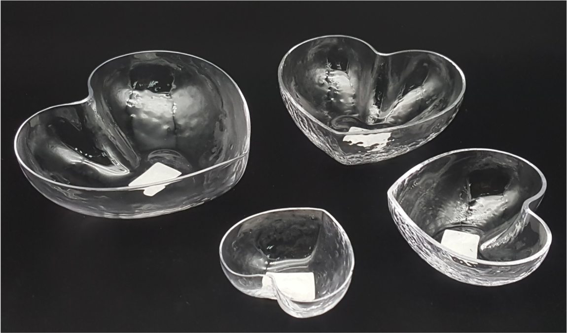 Heart-shaped Glassware Set